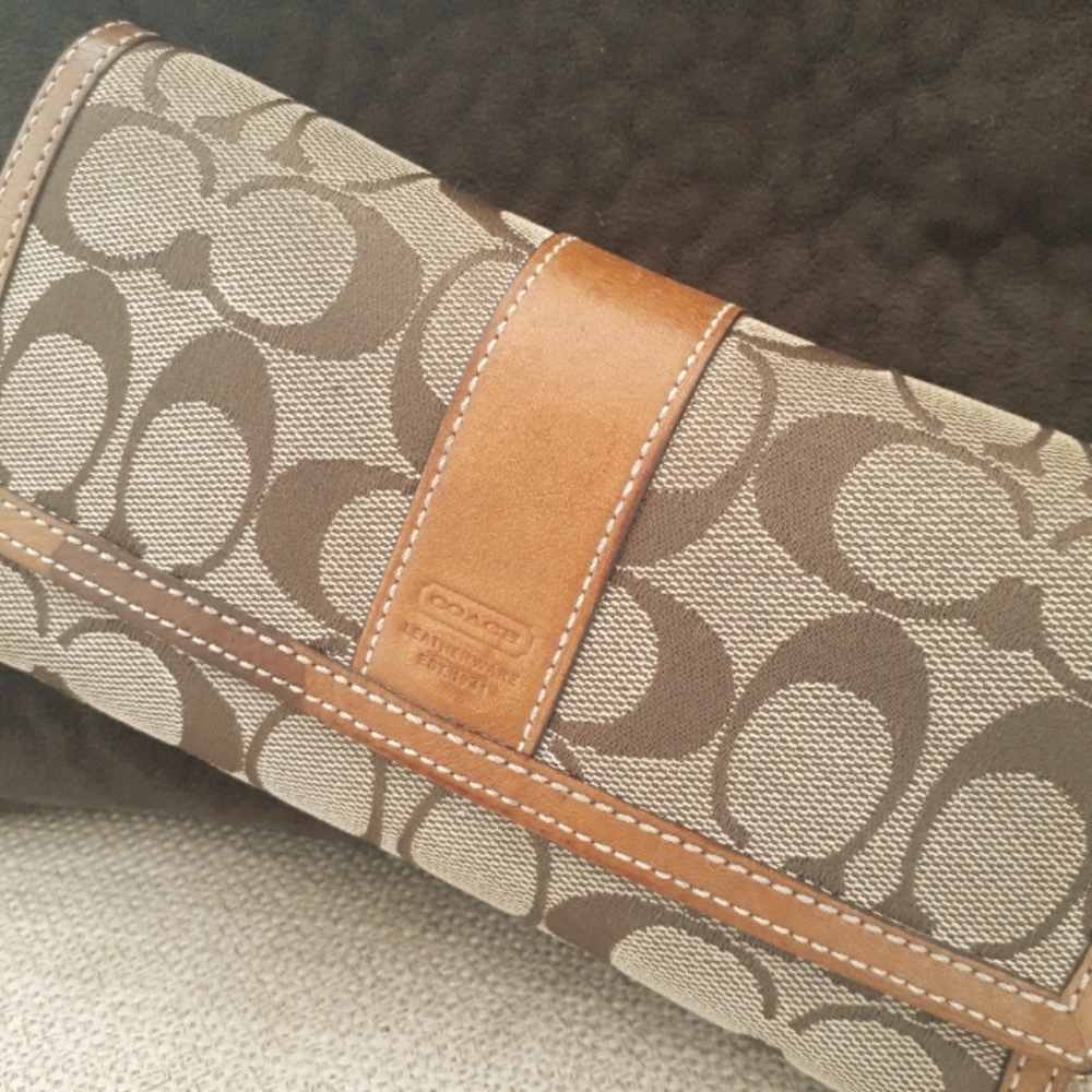 Coach Wallet In Signature C